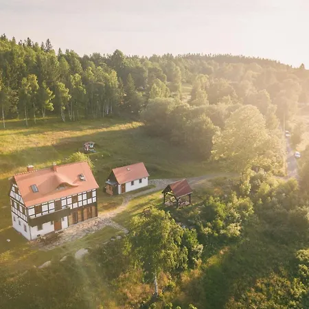 Izerski Horyzont - Dom Z Balia W Lesnej Perspektywie Feriehus *