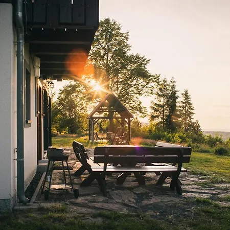 Ferienhaus Izerski Horyzont - Dom Z Balia W Lesnej Perspektywie *